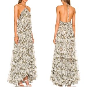 NWT - MISA Los Angeles Andromeda Dress in Spring Ikat